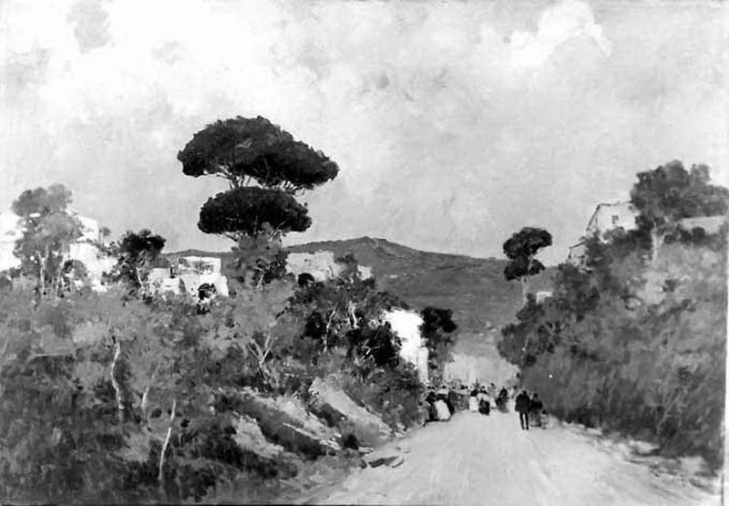 Paesaggio montano - Galleria Nazionale della Puglia, Bari